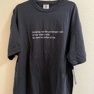 NWT Hubs and hers t shirt